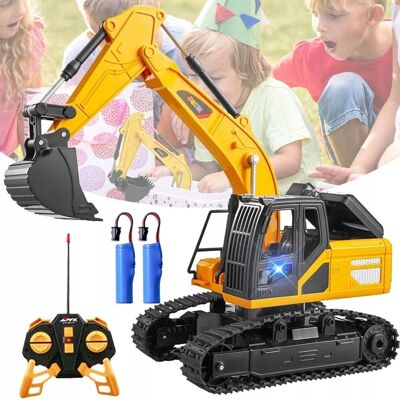 ZREE KOPARKA ZDALNIE STEROWANA DLA DZIECI MODEL BUDOWLANY RC Z AKUMULATOREM ZREE KOPARKA ZDALNIE STEROWANA DLA DZIECI MODEL BUDOWLANY RC Z AKUMULATOREM