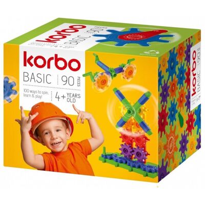 Korbo 90 Klocki Budowlane - Zabawki Konstrukcyjne Korbo 90 Klocki Budowlane - Zabawki Konstrukcyjne