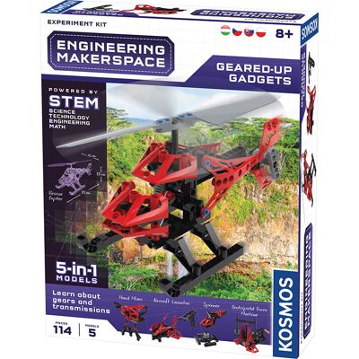 Kosmos, zestaw konstruktora Geared-Up Gadgets, K7616267 Kosmos, zestaw konstruktora Geared-Up Gadgets, K7616267