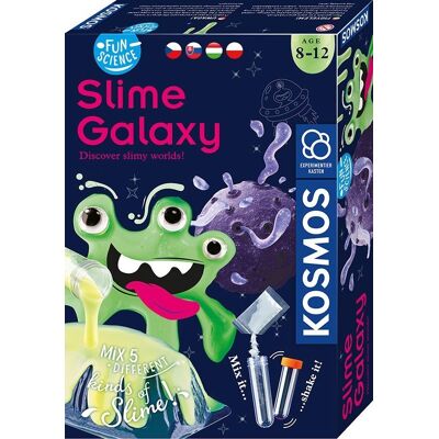 Piatnik Kosmos, Zestaw kreatywny, Fun Science Slime Galaxy Piatnik Kosmos, Zestaw kreatywny, Fun Science Slime Galaxy