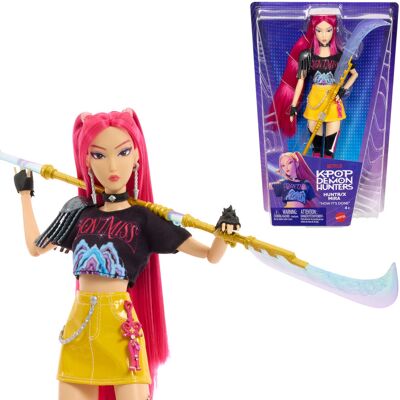 Mattel Kpop Demon Hunters Mira Lalka Podstawowa Mattel Kpop Demon Hunters Mira Lalka Podstawowa