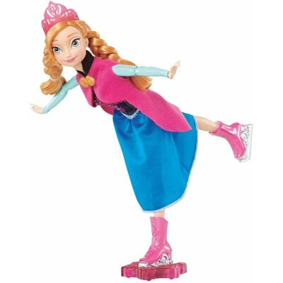 Mattel Kraina Lodu, lalka Magiczna łyżwiarka Anna Mattel Kraina Lodu, lalka Magiczna łyżwiarka Anna