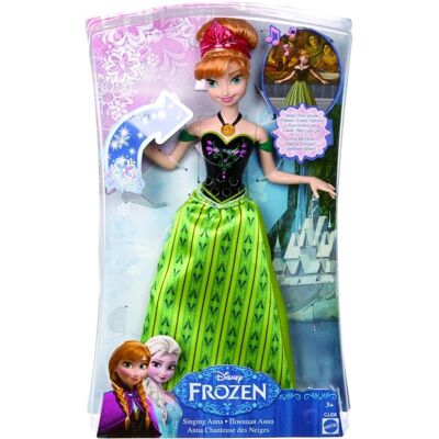 Mattel Kraina Lodu, lalka Śpiewająca Anna, CJJ08 Mattel Kraina Lodu, lalka Śpiewająca Anna, CJJ08