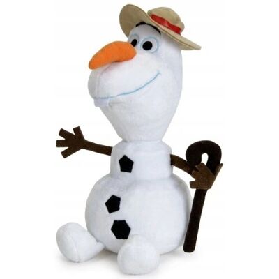Disney KRAINA LODU MASKOTKA OLAF W KAPELUSZU PLUSZAK PRZYTULANKA 25CM BAŁWAN Disney KRAINA LODU MASKOTKA OLAF W KAPELUSZU PLUSZAK PRZYTULANKA 25CM BAŁWAN