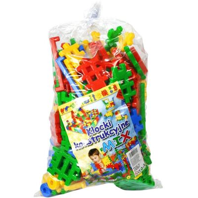 Lean Toys KREATYWNE ZABAWKA KLOCKI KOLOROWE Lean Toys KREATYWNE ZABAWKA KLOCKI KOLOROWE