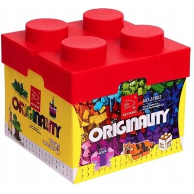 Pan i Pani Gadżet KREATYWNY ZESTAW KLOCKÓW 600 ELEMENTÓW KLOCKI MIX KOLOR PREZENT Pan i Pani Gadżet KREATYWNY ZESTAW KLOCKÓW 600 ELEMENTÓW KLOCKI MIX KOLOR PREZENT