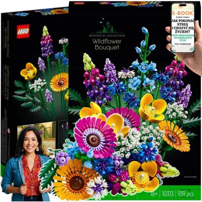 KWIATY LEGO NA PREZENT- BUKIET Z POLNYCH KWIATÓW 10313 – Zaskakujący PREZENT DLA KOBIET DZIEWCZYN + EBOOK-1 KWIATY LEGO NA PREZENT- BUKIET Z POLNYCH KWIATÓW 10313 – Zaskakujący PREZENT DLA KOBIET DZIEWCZYN + EBOOK-1