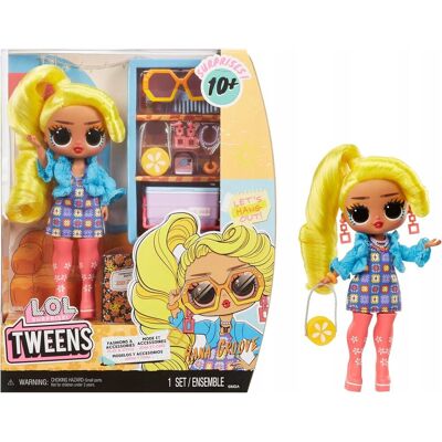 inna (Inny) L.O.L. Surprise! Tweens Hana Groove Lalka Dla Dzieci Laleczka + Akcesoria inna (Inny) L.O.L. Surprise! Tweens Hana Groove Lalka Dla Dzieci Laleczka + Akcesoria