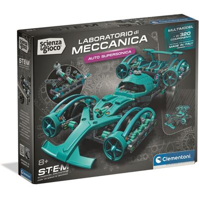Clementoni Laboratorium Mechaniki - Samochód Supersonic Clementoni Laboratorium Mechaniki - Samochód Supersonic