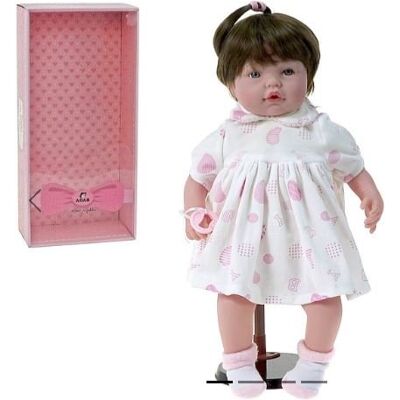 Adar Lalka 45cm Dziewczynka z Groszkiem 6327 Adar Lalka 45cm Dziewczynka z Groszkiem 6327