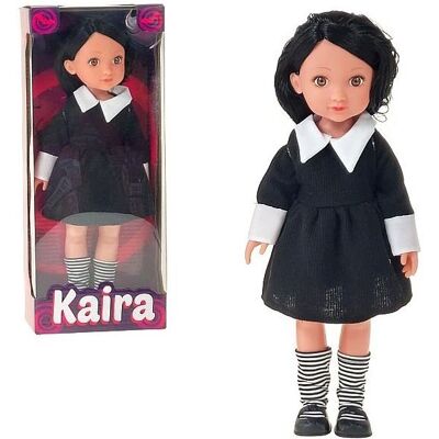 Adar Lalka 33cm w czarnej sukience, Kaira Adar Lalka 33cm w czarnej sukience, Kaira