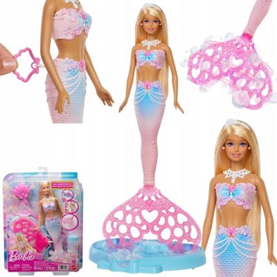 nieznany producent LALKA BARBIE BABELKOWA SYRENKA MYDLANE MAGICZNE BAŃKI W ZESTAWIE DLA DZIECI nieznany producent LALKA BARBIE BABELKOWA SYRENKA MYDLANE MAGICZNE BAŃKI W ZESTAWIE DLA DZIECI