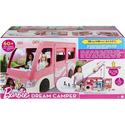 LALKA BARBIE KAMPER MARZEŃ WIELKIE AUTO DLA LALEK BARBIE + AKCESORIA ZE LALKA BARBIE KAMPER MARZEŃ WIELKIE AUTO DLA LALEK BARBIE + AKCESORIA ZE