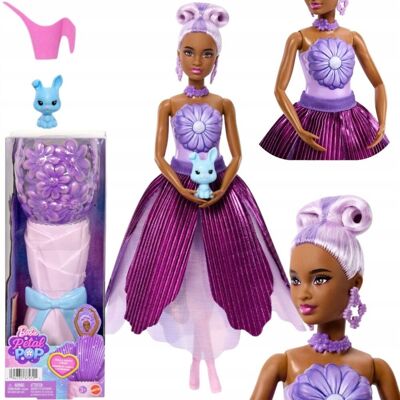nieznany producent LALKA BARBIE PETAL POP KWIAT FIOLETOWA STOKROTKA LALKA KSIEŻNICZKA BUKIET nieznany producent LALKA BARBIE PETAL POP KWIAT FIOLETOWA STOKROTKA LALKA KSIEŻNICZKA BUKIET