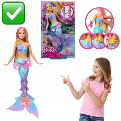 nieznany producent LALKA BARBIE SYRENKA ZESTAW DREAMTOPIA AKCESORIA PREZENT DLA DZIECKA MATTEL nieznany producent LALKA BARBIE SYRENKA ZESTAW DREAMTOPIA AKCESORIA PREZENT DLA DZIECKA MATTEL