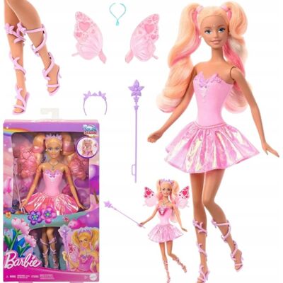 nieznany producent LALKA BARBIE WRÓŻKA Z MAGICZNĄ RÓŻDŻKĄ MAGICZNA ZMIANA KOLORU DLA DZIECI nieznany producent LALKA BARBIE WRÓŻKA Z MAGICZNĄ RÓŻDŻKĄ MAGICZNA ZMIANA KOLORU DLA DZIECI