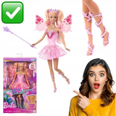 nieznany producent LALKA BARBIE WRÓŻKA ZESTAW KSIĘŻNICZKA HIGH PREZENT DLA DZIECI MATTEL nieznany producent LALKA BARBIE WRÓŻKA ZESTAW KSIĘŻNICZKA HIGH PREZENT DLA DZIECI MATTEL