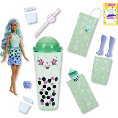 LALKA BARBIE Zielona herbata pachnąca lalka green LALKA BARBIE POP REVEAL BUBBLE TEA + EBOOK LALKA BARBIE Zielona herbata pachnąca lalka green LALKA BARBIE POP REVEAL BUBBLE TEA + EBOOK