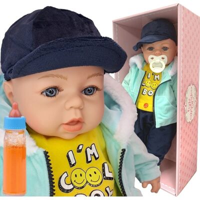 Adar LALKA BOBAS BABY MÓWI ŚPIEWA SMOCZEK BORN BUTELKA JAK ŻYWA PREZENT Adar LALKA BOBAS BABY MÓWI ŚPIEWA SMOCZEK BORN BUTELKA JAK ŻYWA PREZENT