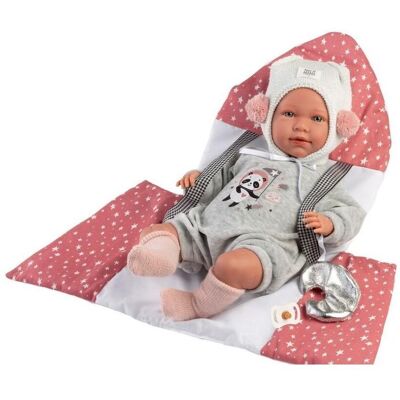 inna (Inny) LALKA BOBAS MIMI PŁACZACĄ Z NOSIDEŁKIEM 42CM inna (Inny) LALKA BOBAS MIMI PŁACZACĄ Z NOSIDEŁKIEM 42CM