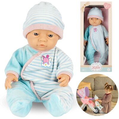 sarcia.eu Lalka Bobas z czapeczką 40 cm JQBaby 3+ MEGA CREATIVE Uniwersalny sarcia.eu Lalka Bobas z czapeczką 40 cm JQBaby 3+ MEGA CREATIVE Uniwersalny