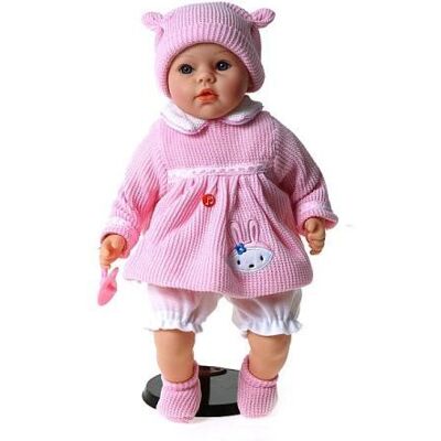 Adar Lalka Bobas Z Polskim Głosem 45 Cm Różowe Ubranko 565128 Adar Lalka Bobas Z Polskim Głosem 45 Cm Różowe Ubranko 565128