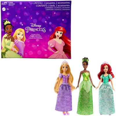 Lalka Disney Księżniczki Disney Princess 3-Pack 28 cm Lalka Disney Księżniczki Disney Princess 3-Pack 28 cm