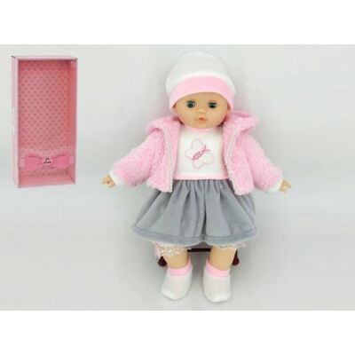 Inny producent Lalka dziewczynka 40cm z dźwiękiem, pudełko 529977 Inny producent Lalka dziewczynka 40cm z dźwiękiem, pudełko 529977