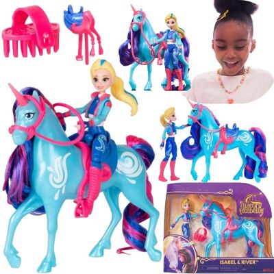 nieznany producent LALKA ISABEL FIGURKA AKADEMIA JEDNOROŻCÓW ZESTAW RIVER AKC. UNICORN ACADEMY nieznany producent LALKA ISABEL FIGURKA AKADEMIA JEDNOROŻCÓW ZESTAW RIVER AKC. UNICORN ACADEMY