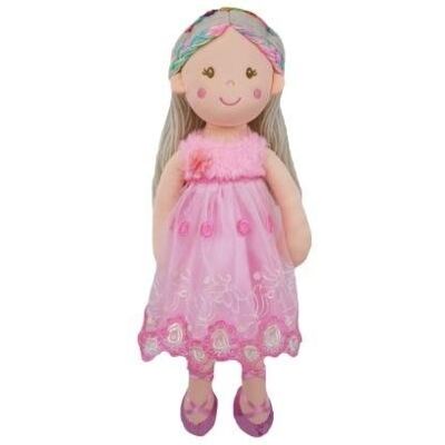 Inny producent Lalka Kornelia Tulilo pluszowa zabawka 50cm szmaciana dla dzieci Inny producent Lalka Kornelia Tulilo pluszowa zabawka 50cm szmaciana dla dzieci