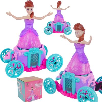 Import ProNice Lalka Laleczka W Karocy Pozytywka Interaktywna Księżniczka Światło Melodie Import ProNice Lalka Laleczka W Karocy Pozytywka Interaktywna Księżniczka Światło Melodie