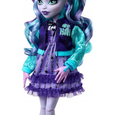 Bezmarkowe Lalka Monster High Twyla Fearbook HXW31 zestaw dla dzieci akcesoria Bezmarkowe Lalka Monster High Twyla Fearbook HXW31 zestaw dla dzieci akcesoria