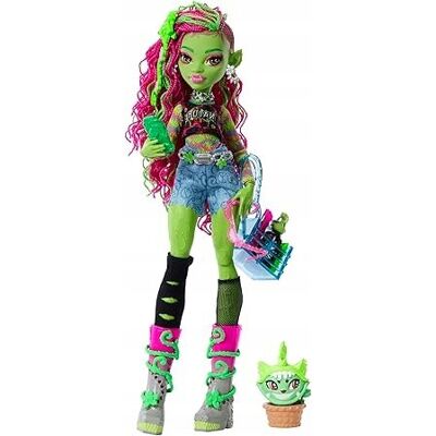 Monster Cable LALKA MONSTER HIGH VENUS MCFLYTRAP + AKCESORIA I KOTEK CHEWLIAN Monster Cable LALKA MONSTER HIGH VENUS MCFLYTRAP + AKCESORIA I KOTEK CHEWLIAN