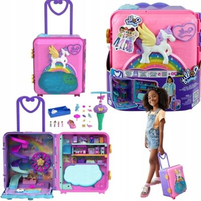 LALKA POLLY POCKET WAKACYJNY KURORT ZESTAW ZABAWY WALIZKA 4 LALKI AKCESORIA LALKA POLLY POCKET WAKACYJNY KURORT ZESTAW ZABAWY WALIZKA 4 LALKI AKCESORIA