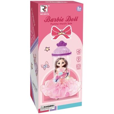 Import ProNice Lalka Pozytywka Zabawka Dla Dzieci Księżniczka Efekty Świetlne I Melodie Import ProNice Lalka Pozytywka Zabawka Dla Dzieci Księżniczka Efekty Świetlne I Melodie