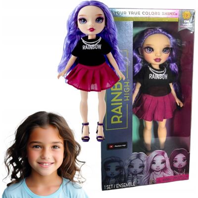 Lalka Rainbow High Fashion Lalka EMI VANDA Prezent Dla Dziewczynki Lalka Rainbow High Fashion Lalka EMI VANDA Prezent Dla Dziewczynki