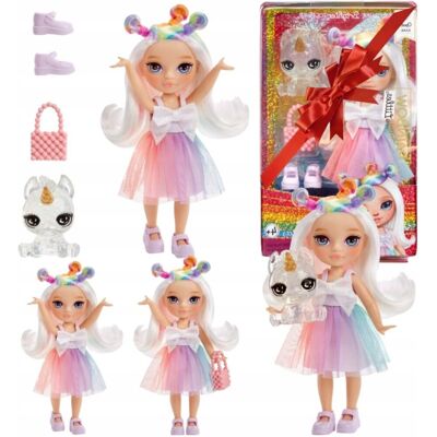 LALKA RAINBOW HIGH LITTLES MODNA OPAL RAINE TĘCZOWA FASHION + JEDNOROŻEC LALKA RAINBOW HIGH LITTLES MODNA OPAL RAINE TĘCZOWA FASHION + JEDNOROŻEC