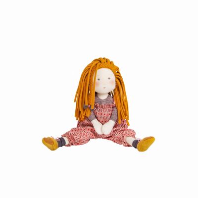 Moulin Roty Vanille Pluszowa Lalka - 31cm, Bezpieczna dla Dzieci Moulin Roty Vanille Pluszowa Lalka - 31cm, Bezpieczna dla Dzieci