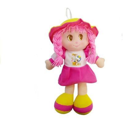 Lean Toys Lalka Szmacianka Przytulanka 3 Lean Toys Lalka Szmacianka Przytulanka 3