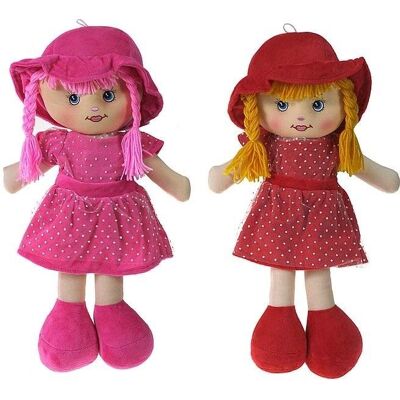 Adar Lalka szmacianka z językiem polskim 55cm MIX Adar Lalka szmacianka z językiem polskim 55cm MIX