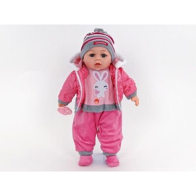 Inny producent Lalka z polskim dźwiękiem 45cm w worku Inny producent Lalka z polskim dźwiękiem 45cm w worku