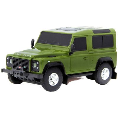 Land Rover Defender R/C skala 1:24 Rastar 78500 samochód sterowany zielony Land Rover Defender R/C skala 1:24 Rastar 78500 samochód sterowany zielony