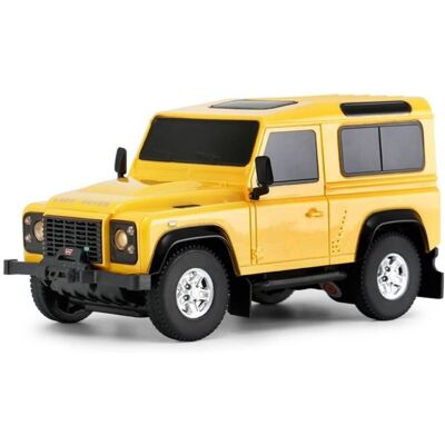 Land Rover Defender R/C skala 1:24 Rastar 78500 samochód sterowany żółty Land Rover Defender R/C skala 1:24 Rastar 78500 samochód sterowany żółty
