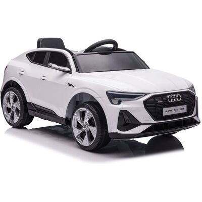 LEAN CARS Auto Na Akumulator Audi E- Tron Białe QLS-6688 LEAN CARS Auto Na Akumulator Audi E- Tron Białe QLS-6688
