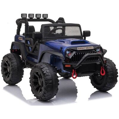 LEANToys LEAN Cars, auto na akumulator Jeep JC666 Niebieski Lakierowany LEANToys LEAN Cars, auto na akumulator Jeep JC666 Niebieski Lakierowany
