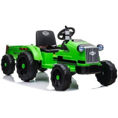 Import LEANToys LEAN Cars, Traktor na Akumulator z Przyczepą CH9959 Zielony Import LEANToys LEAN Cars, Traktor na Akumulator z Przyczepą CH9959 Zielony