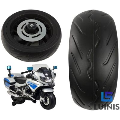 Import LEANToys Lean Toys, koło przednie do motoru na akumulator BMW R1200 Import LEANToys Lean Toys, koło przednie do motoru na akumulator BMW R1200