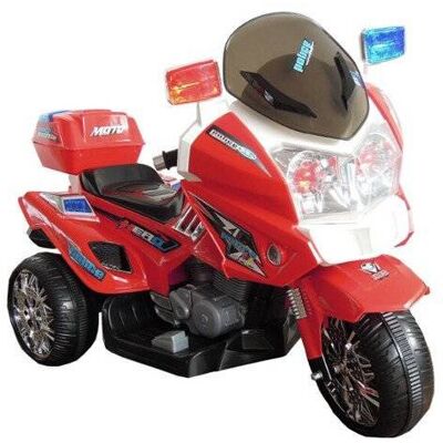 Lean Toys Elektryczna Policja Motocykl dla Dzieci - CH815 - Czerwony - Pojazd dla dzieci Lean Toys Elektryczna Policja Motocykl dla Dzieci - CH815 - Czerwony - Pojazd dla dzieci