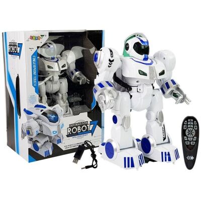 Import LEANToys Lean Toys, Robot interaktywny zdalnie sterowany Import LEANToys Lean Toys, Robot interaktywny zdalnie sterowany