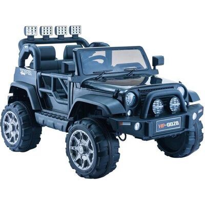LEANToys, auto na akumulator Jeep HP012, czarny LEANToys, auto na akumulator Jeep HP012, czarny